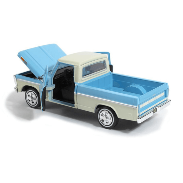 Ford F-100 Pickup 1969 Blue/White - Image 3